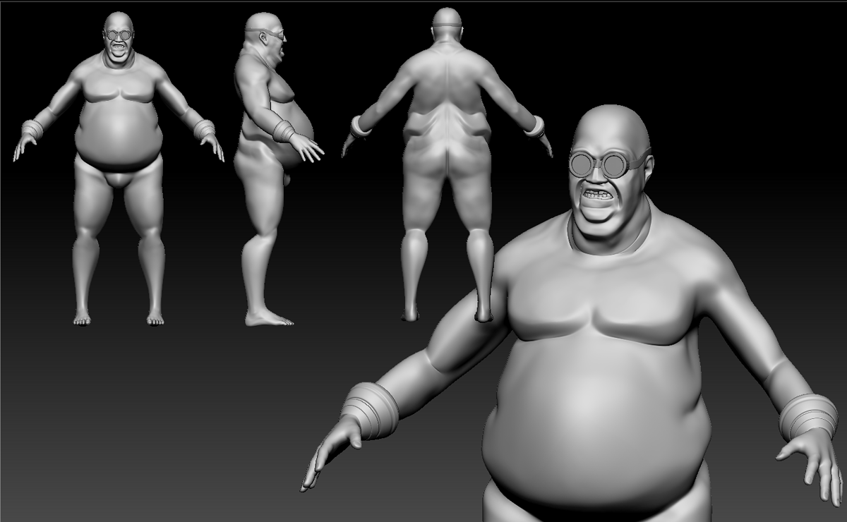 FelixVandeneycken_Doctor_Octopus_Basemesh