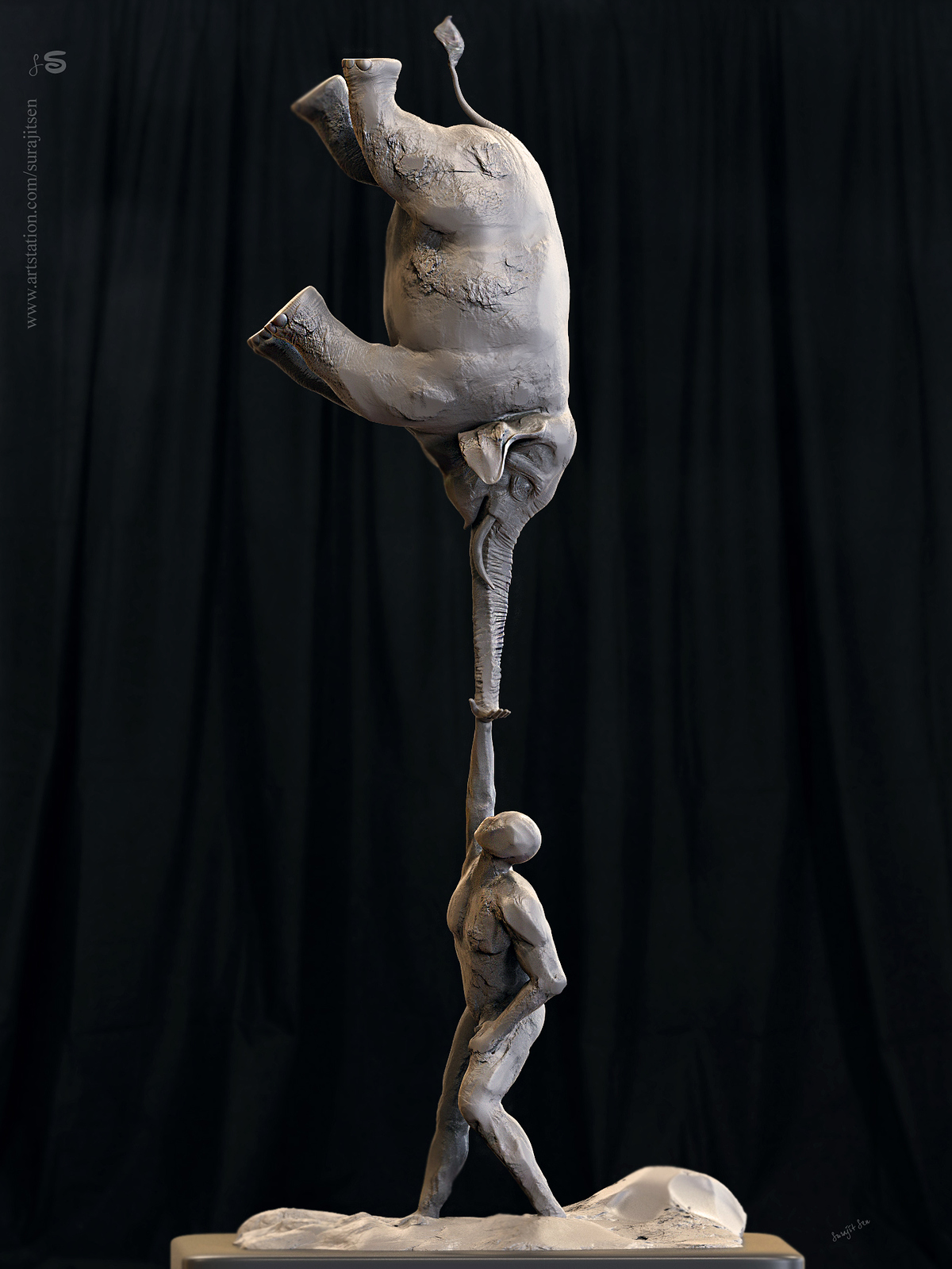 Life_Digital_Sculpture_SurajitSen_Jul2019