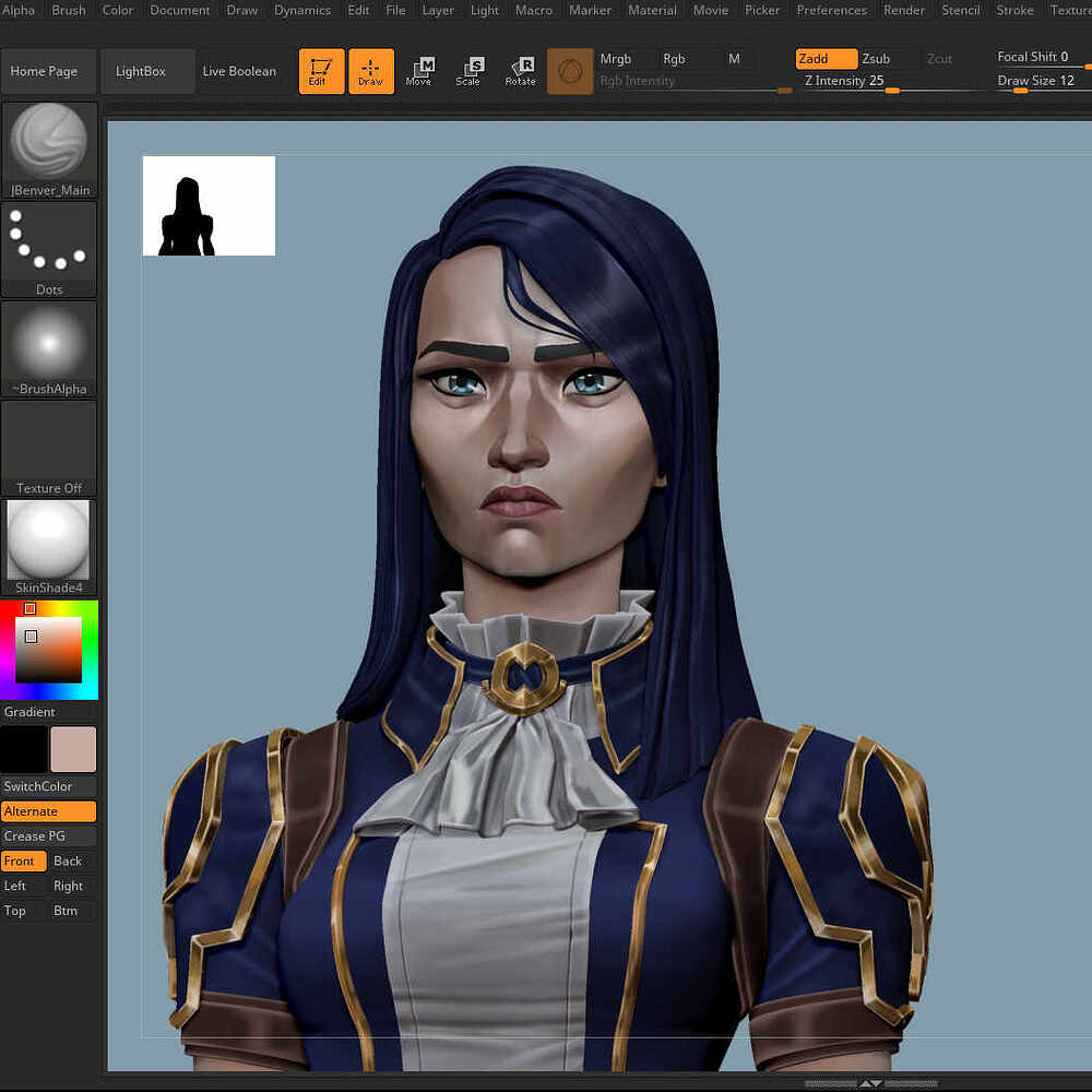 Cate_javierbenverv3zbrush
