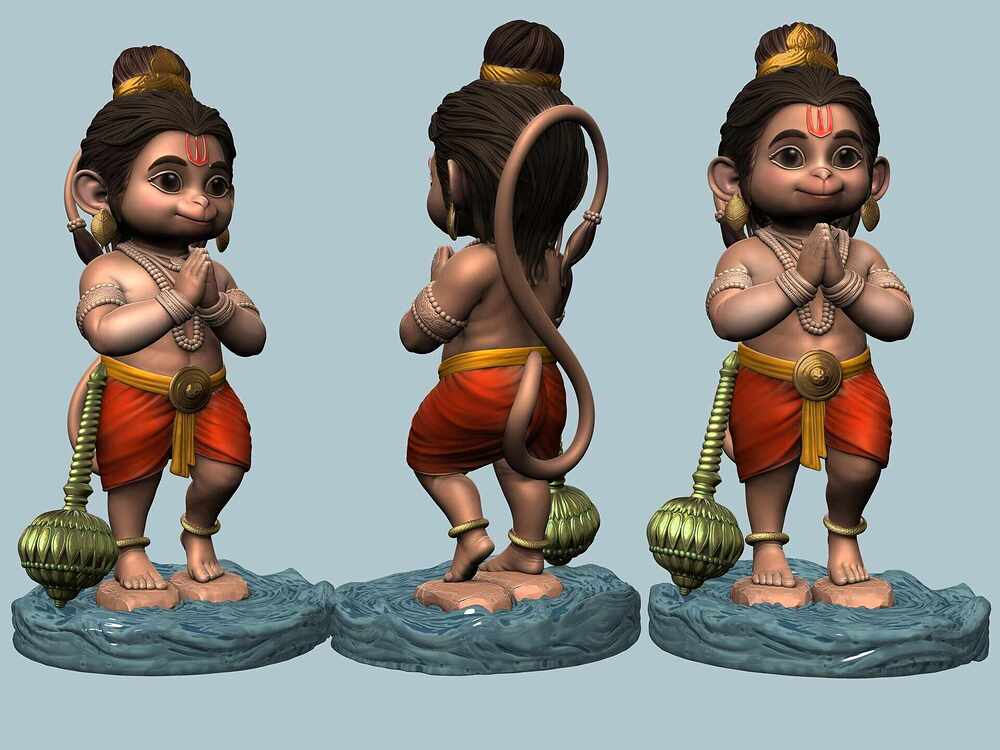 20250121_1544_Hanuman__Bal_Hanuman
