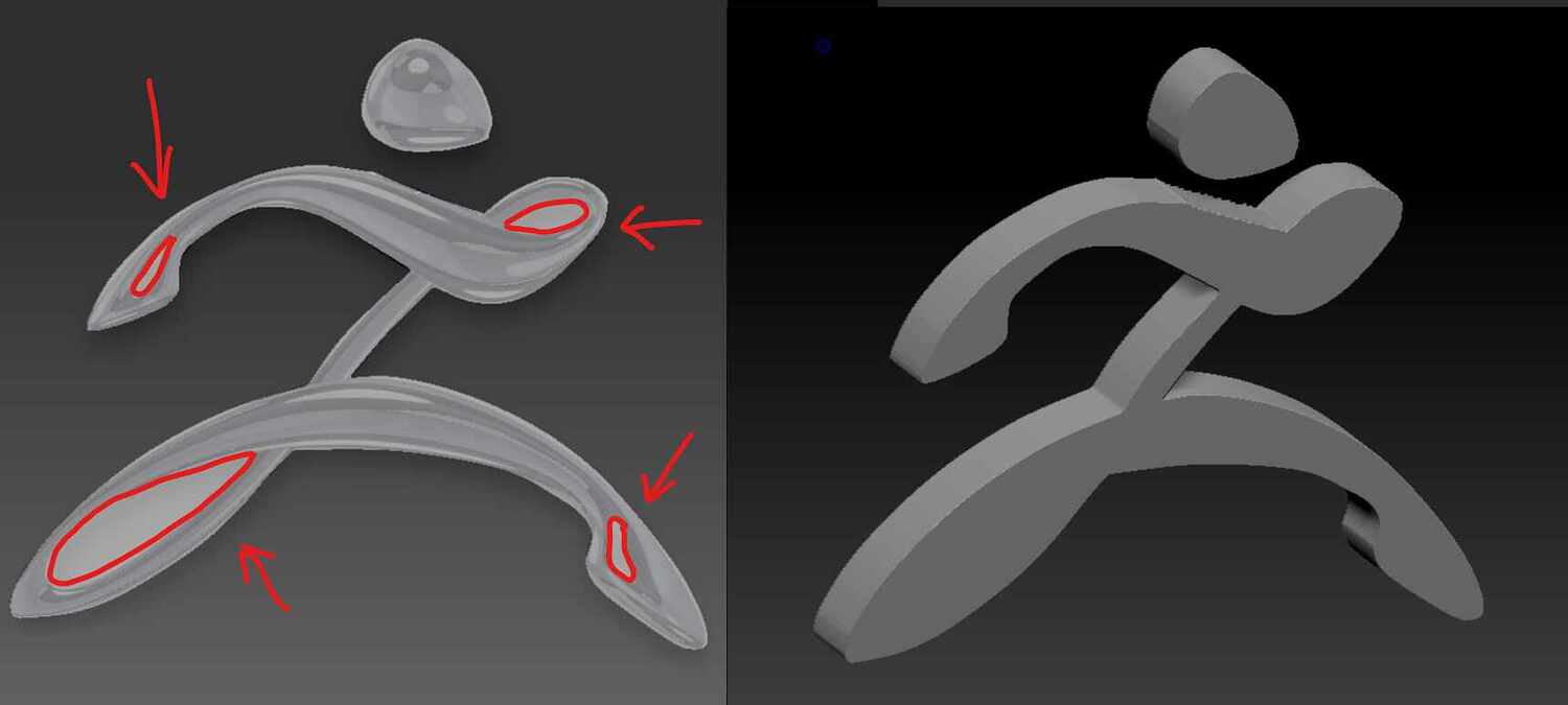 Knife tool cutting inside holes ZBrushCentral