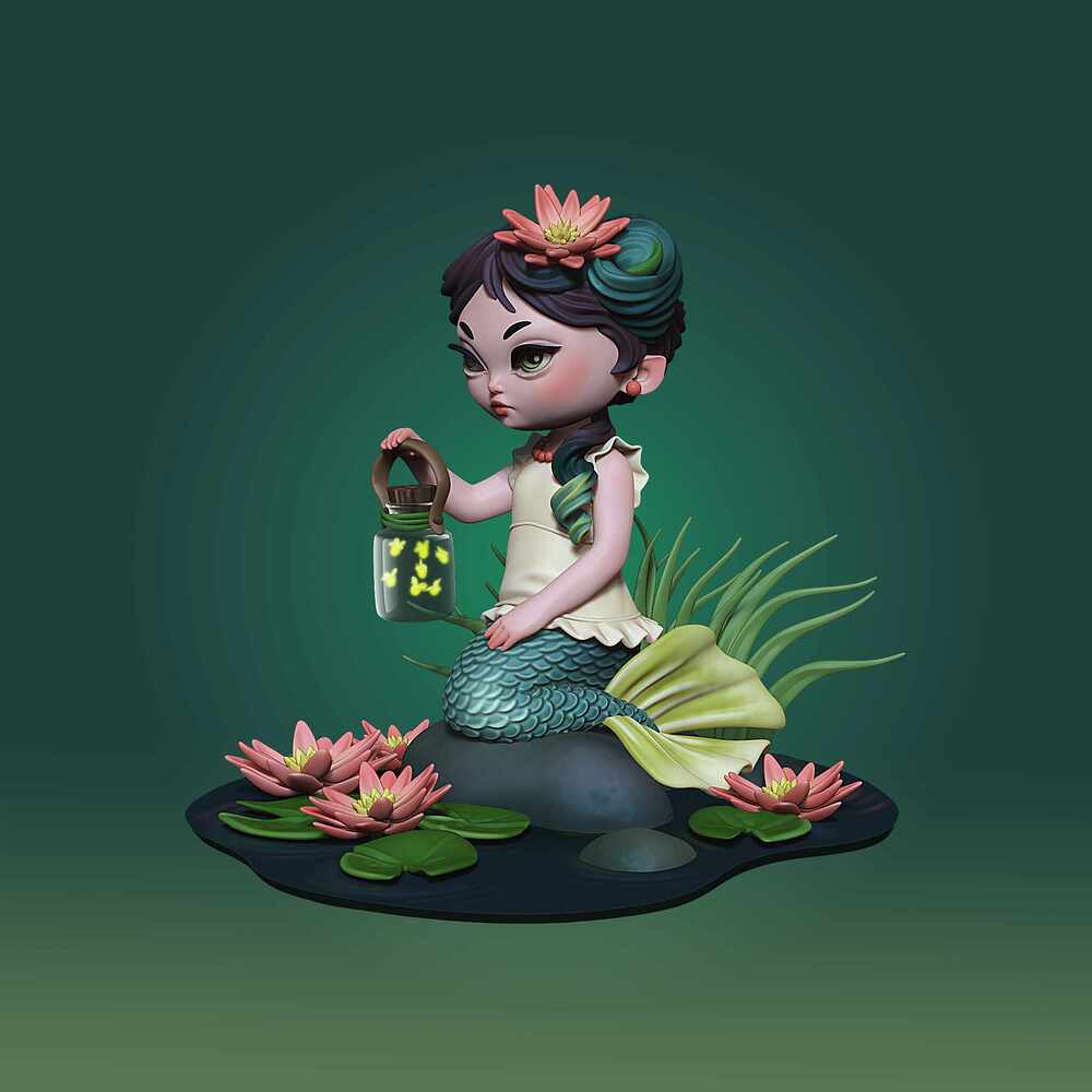 Mermaid_GreenLamp34
