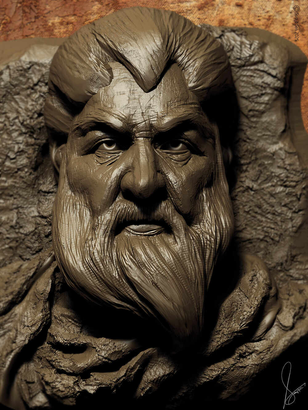 Man_digital_Sculpture_SurajitSen_Jul2025