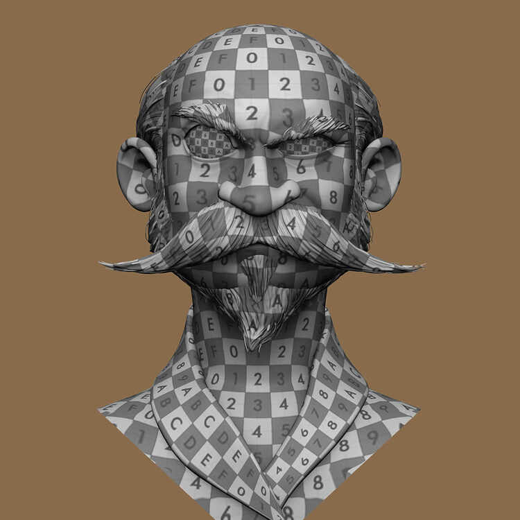 Mustache-Man_Checker-Map