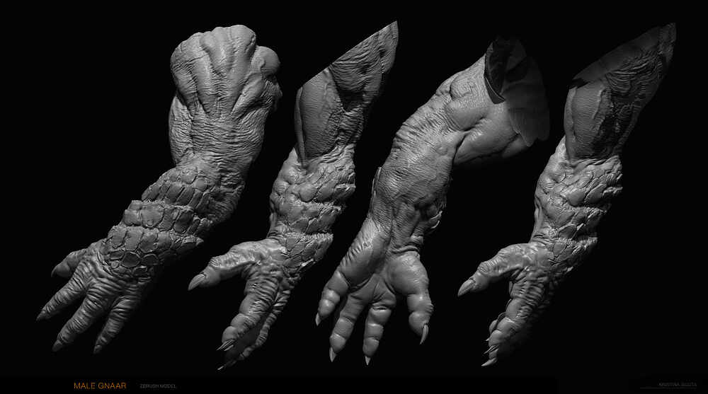 Gnaar_Zbrush03