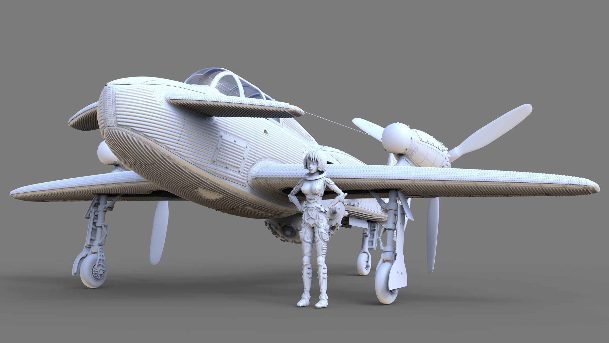 Airplane ZBrushCentral