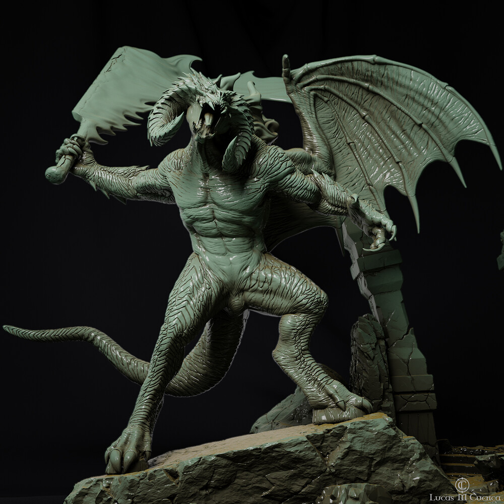 smaugVsBalrog_clay_lucasCuenca_0011