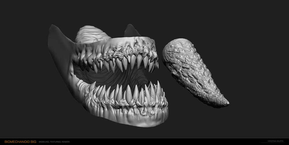 BiomechanoidBig_Zbrush1