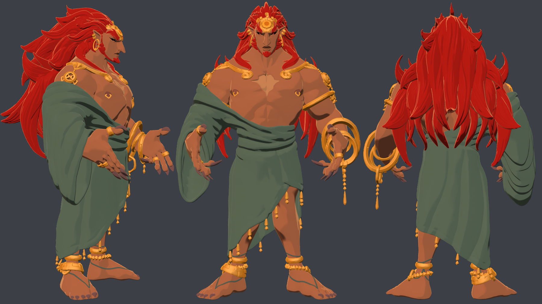 Ganondorf BotW Style ZBrushCentral