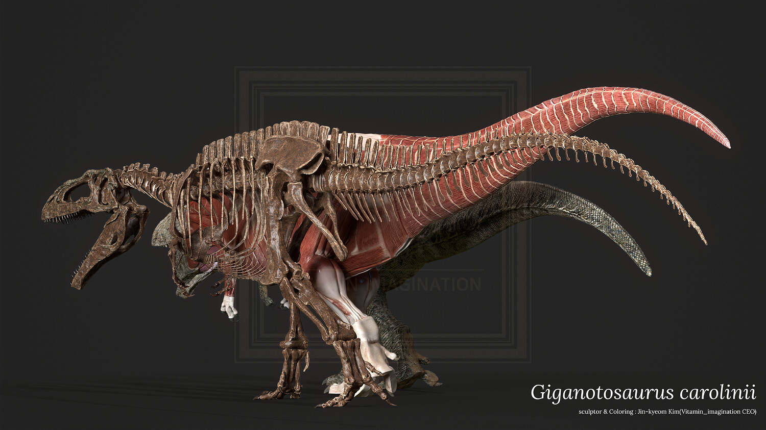 Giganotosaurus carolinii ZBrushCentral