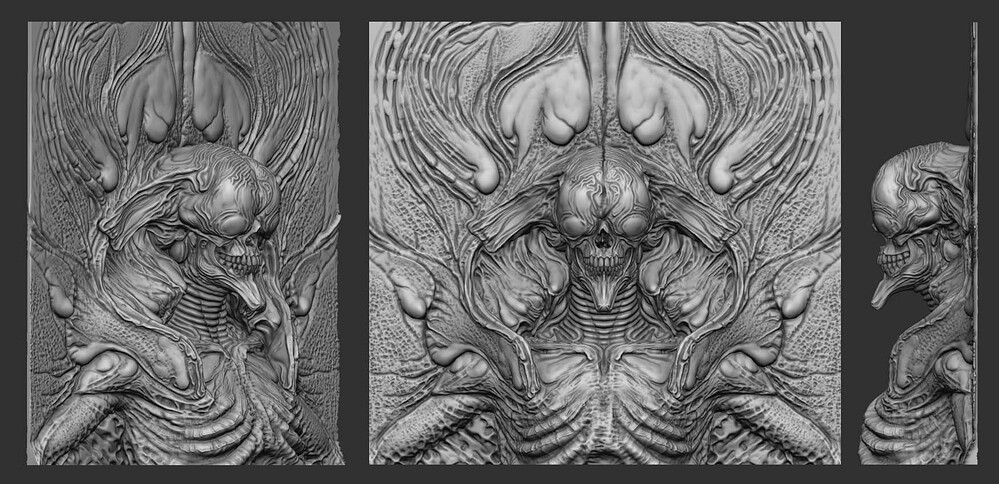 ZBrush sculpt