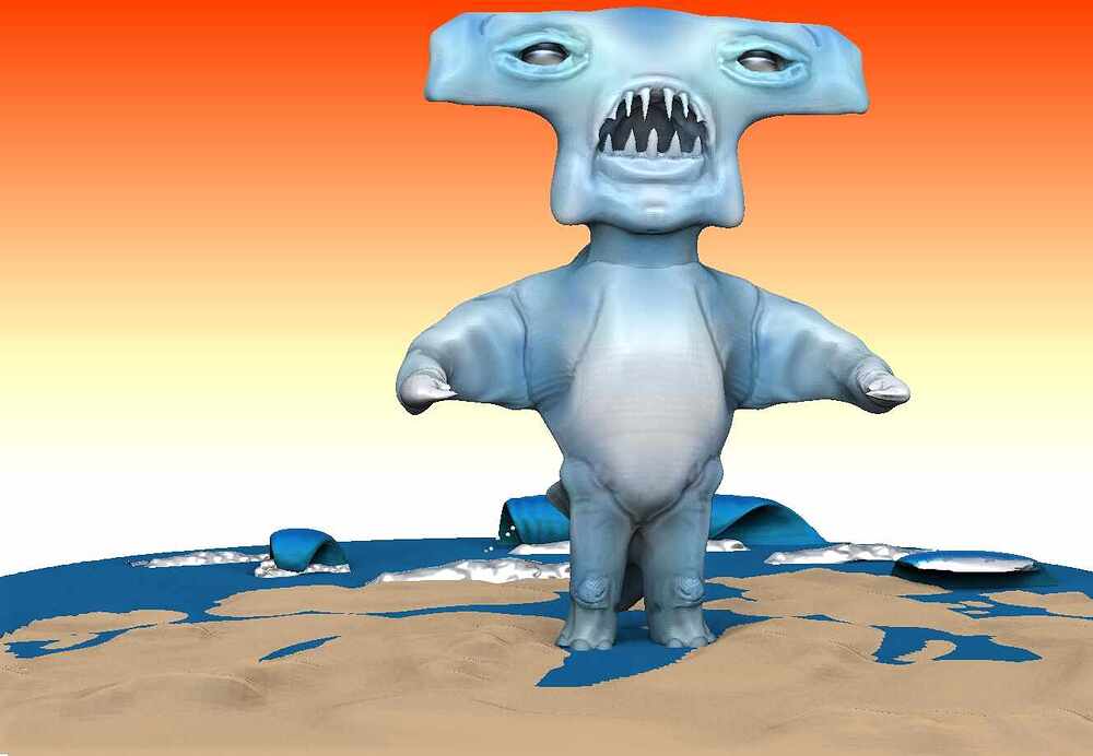 Sharkbulldogelephant front facing Jan 31 2023