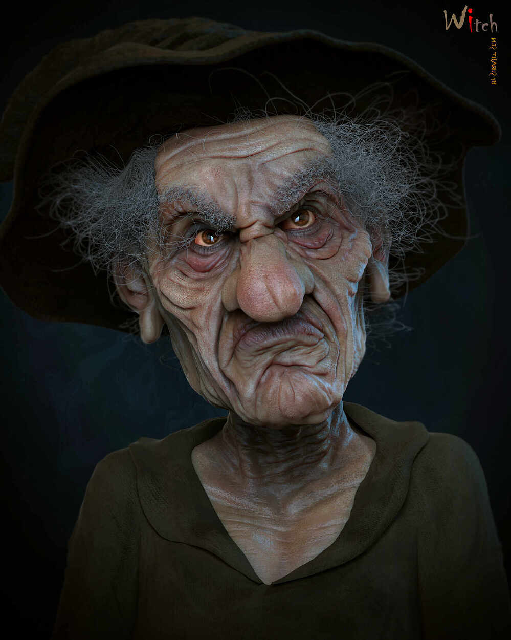Witch_Digital_Sculpture_SurajitSen_Nov2024_a3