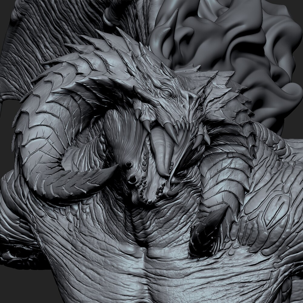 BalrogVsSmaug_Zbrush.0003