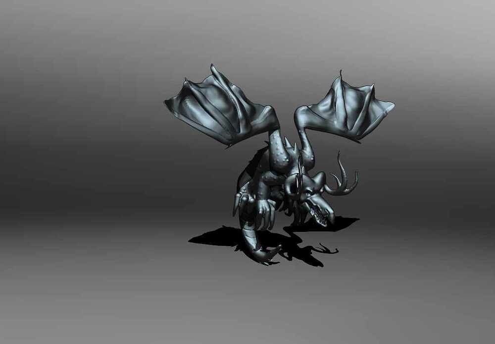 Dragon flying 2