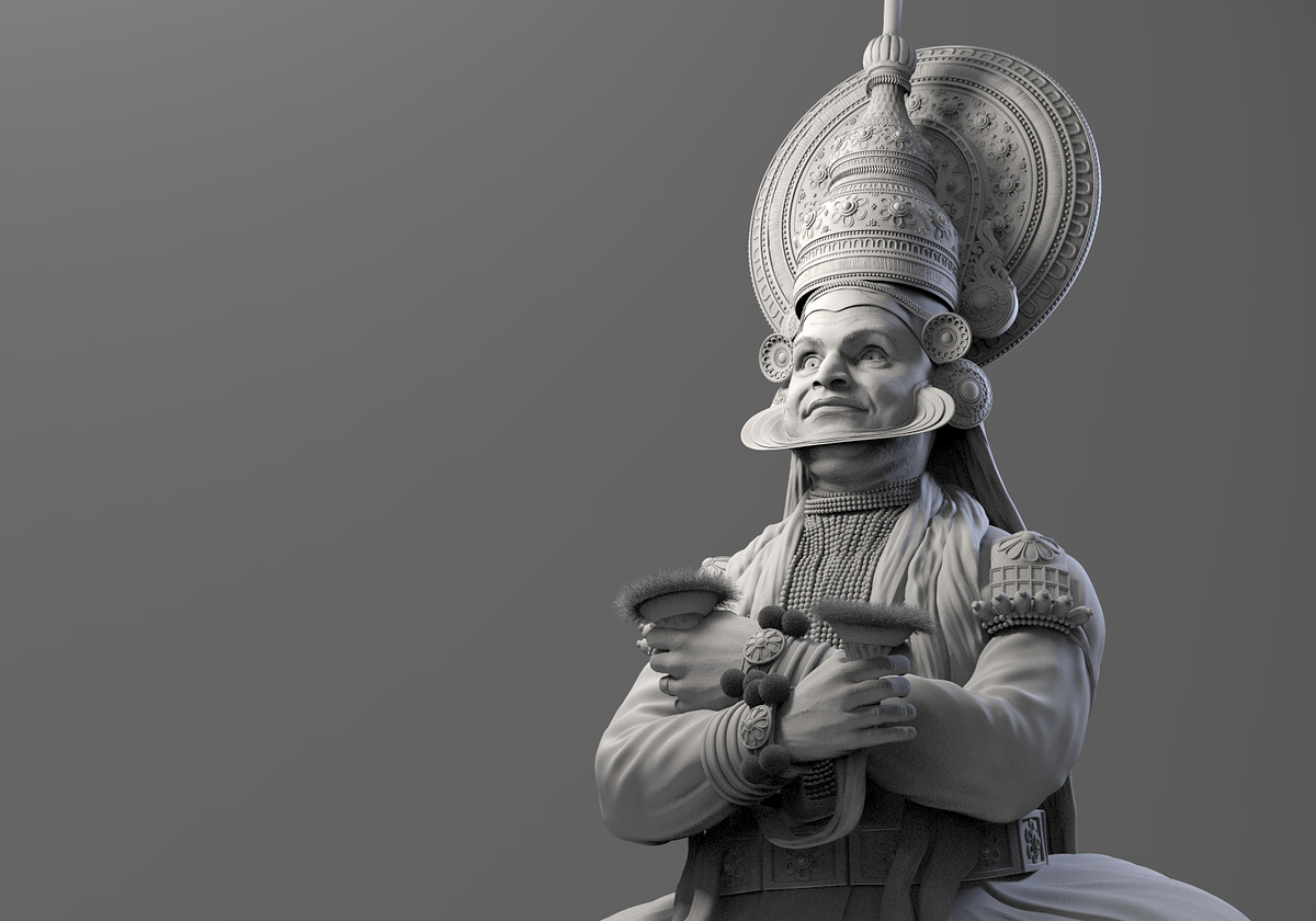 Kathakali_Left view
