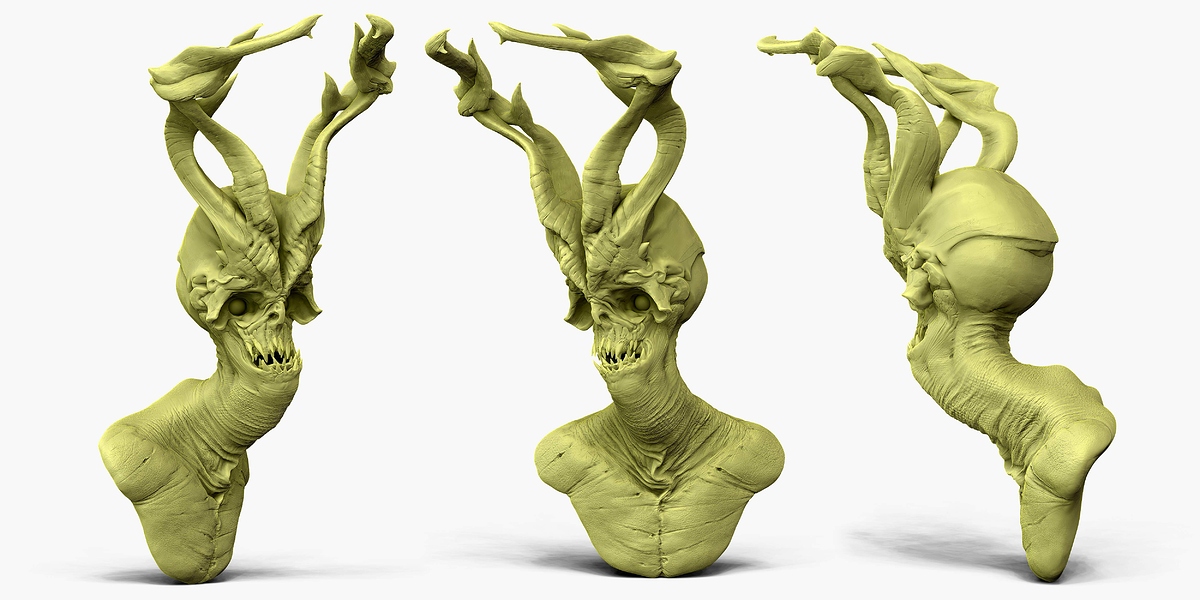 night_gaunt_clay