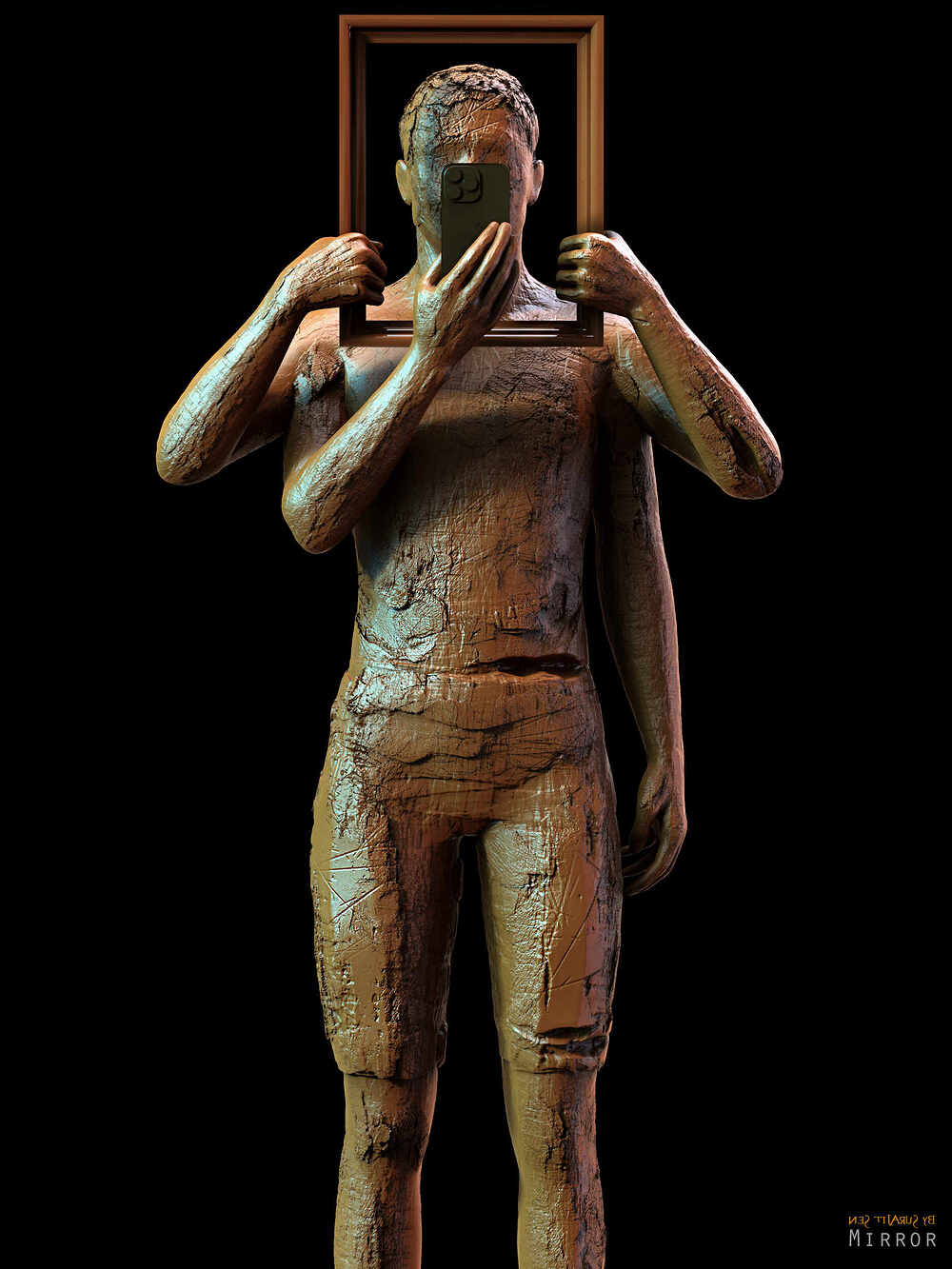Mirror_Digital_Sculpture_SurajitSen_May2024