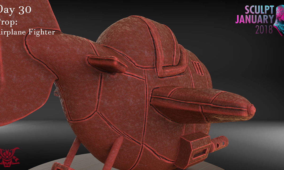 Day 30 Airplane Fighter Render 03.jpg