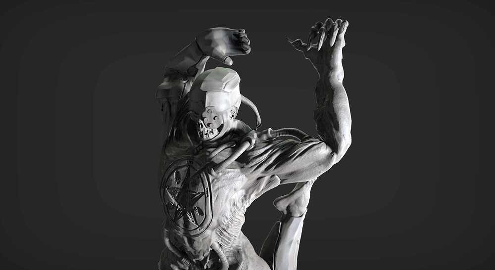 Incarnation Final boss " AGONY" ZBrushCentral