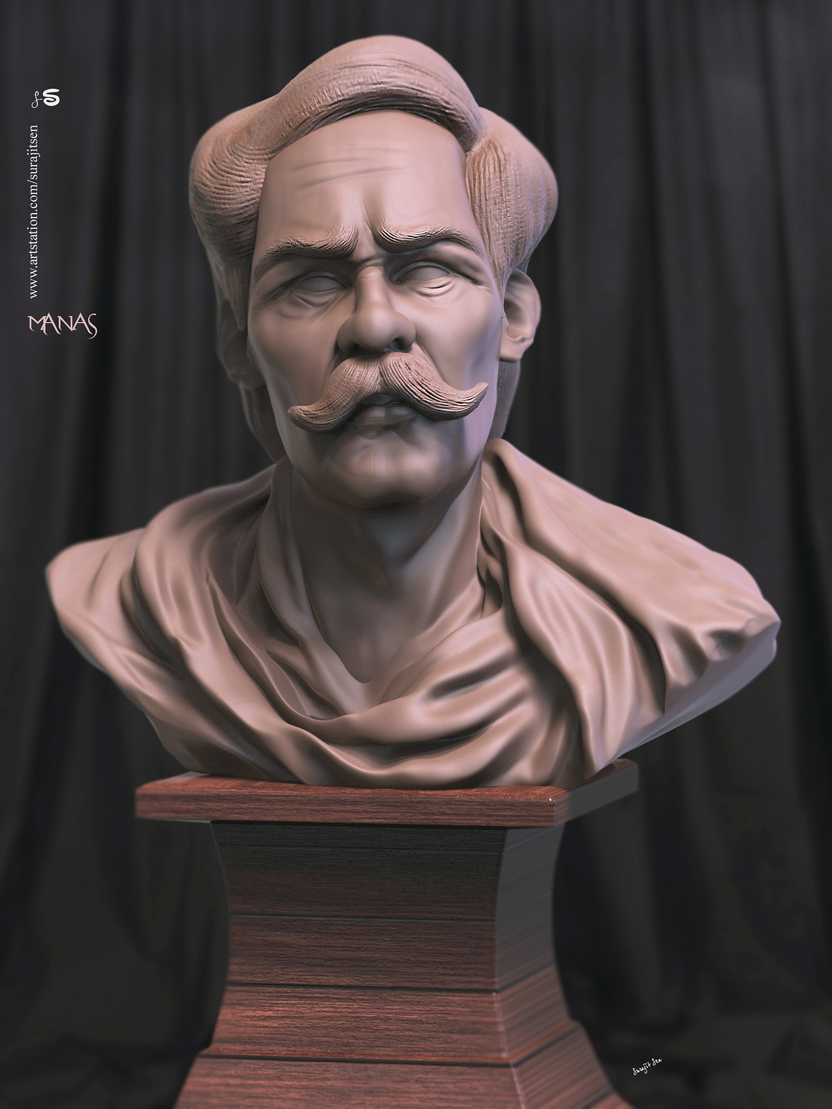 Manas_Digital_Sculpture_SurajitSen_Nov2019
