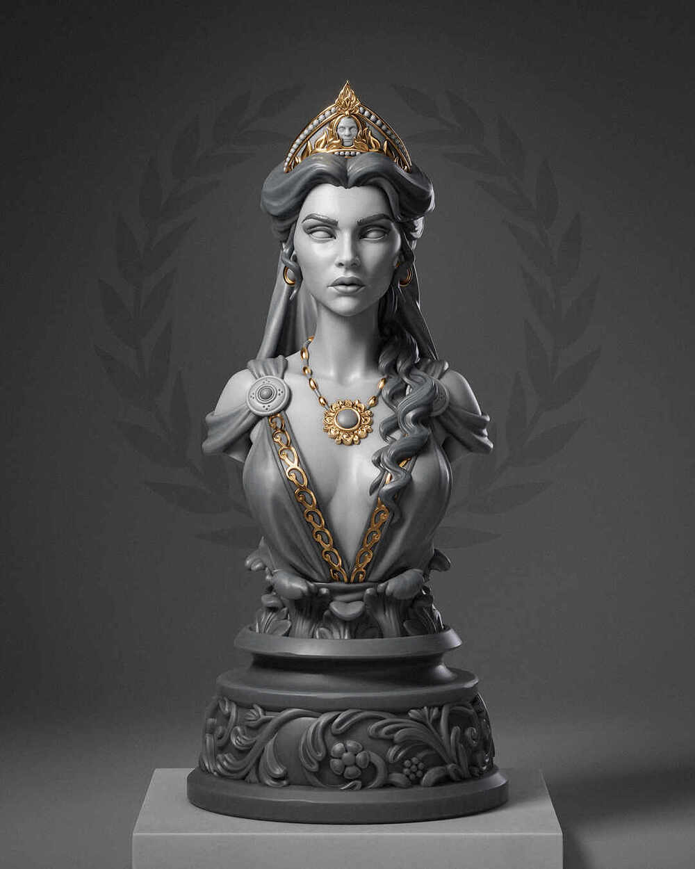 Regalion_roman_queen_front_resin