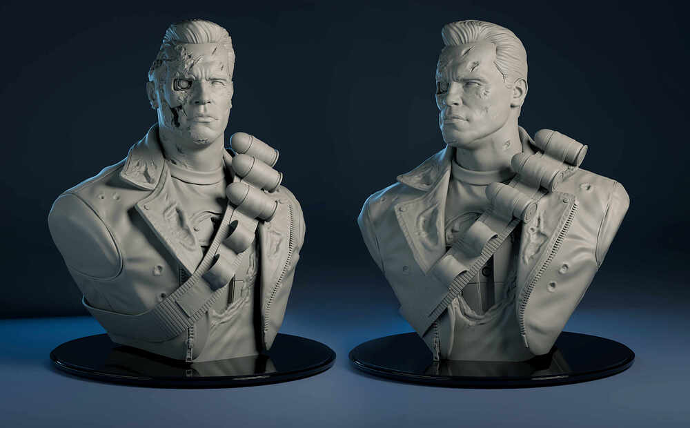 Arnold Cena clay