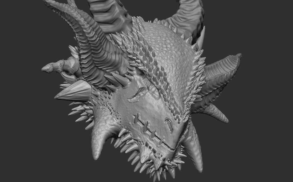 Dragon scar side