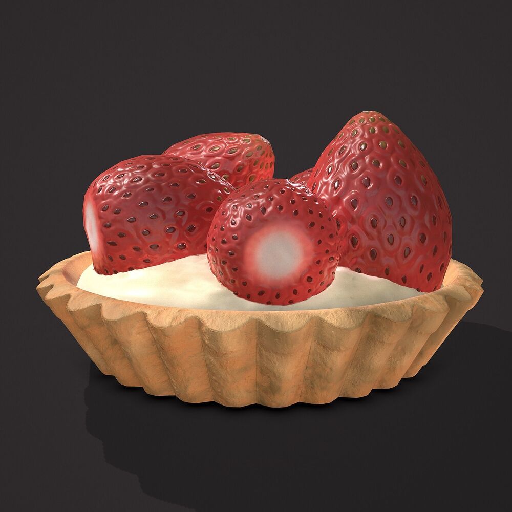simple-strawberry-tart-3d-model-low-poly-obj-fbx-tbscene (2)