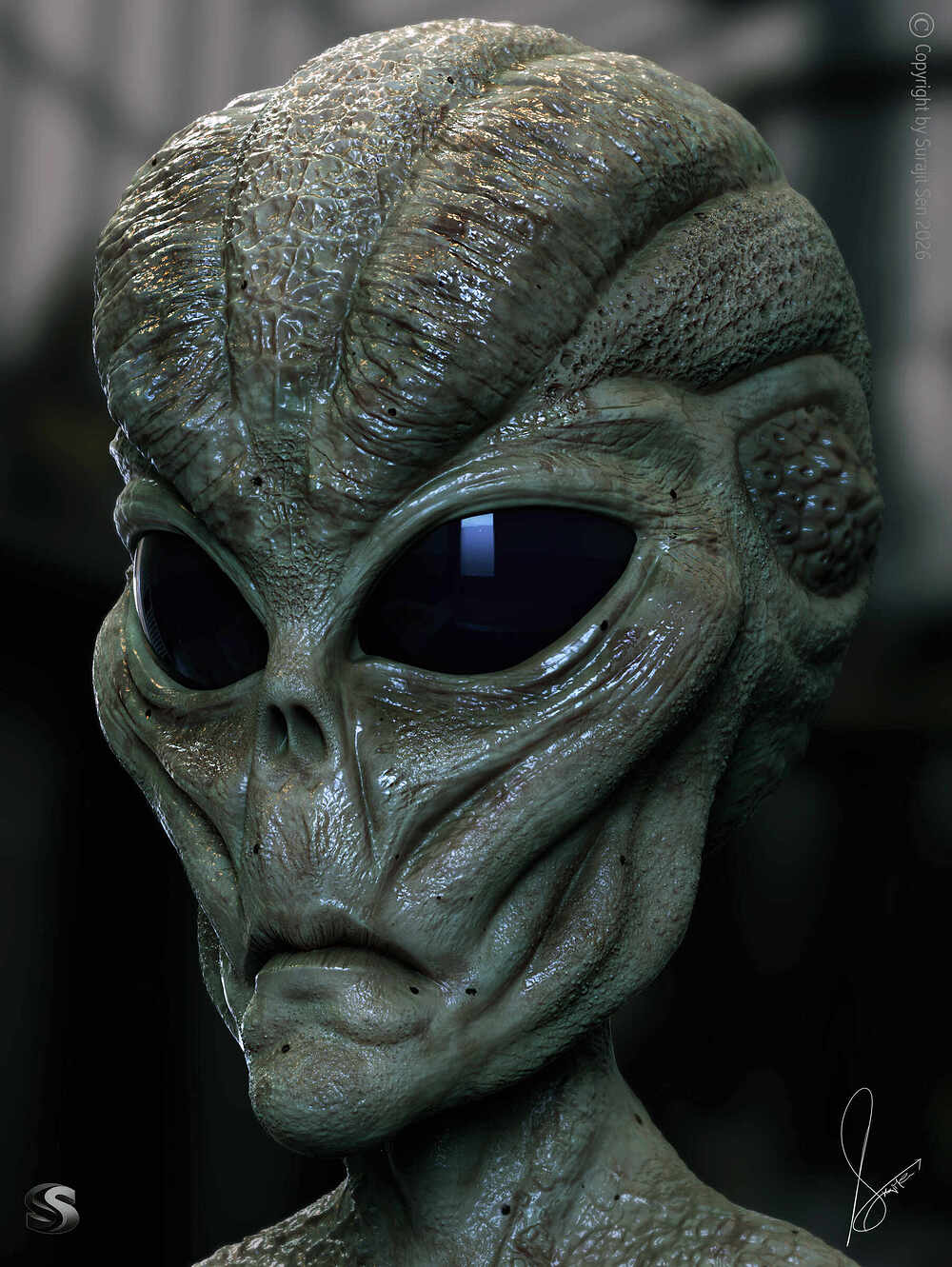 The Elder of Eryndor _Digital_Sculpture_SurajitSen_June2026