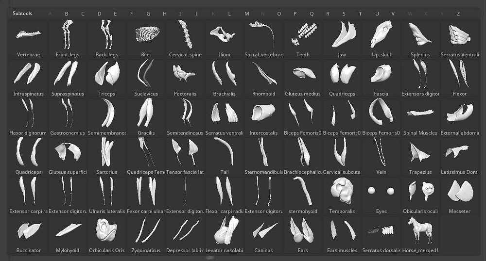 Subtools