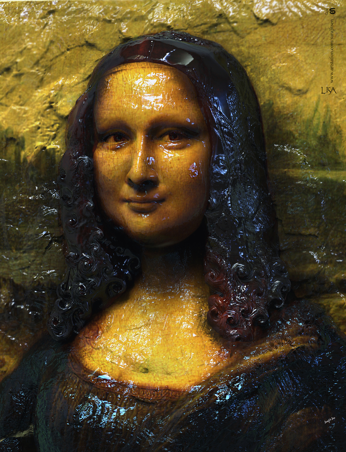 Lisa_Digital_SCulpture_SurajitSen_Dec2019a