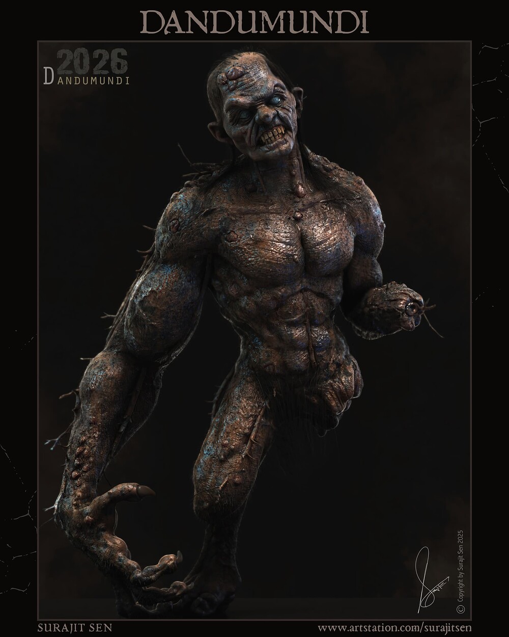 Dandumundi_Creature_Digital_Sculpture_SurajitSen_Feb2026_FL_COMP