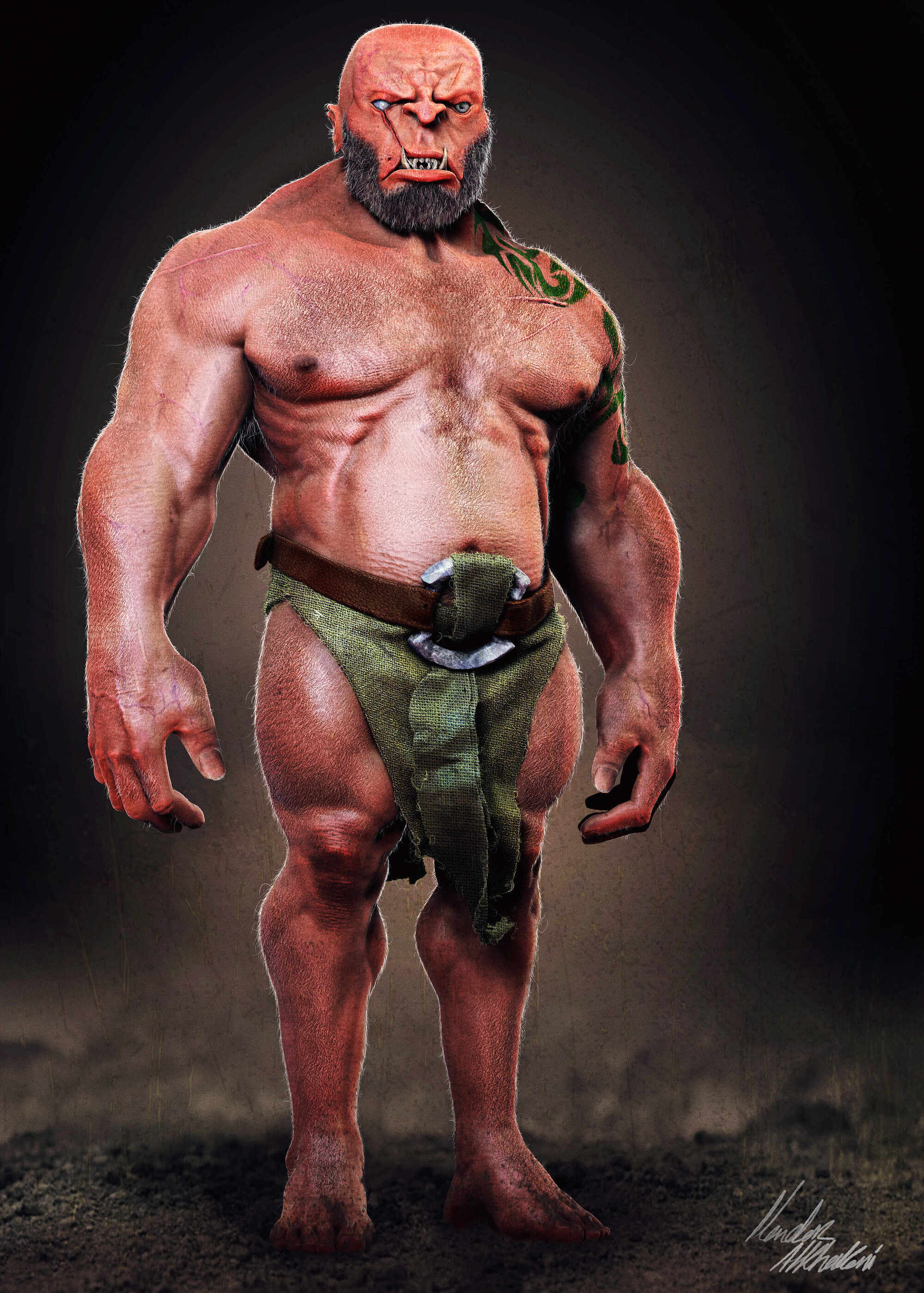 Orc Brute Zbrushcentral