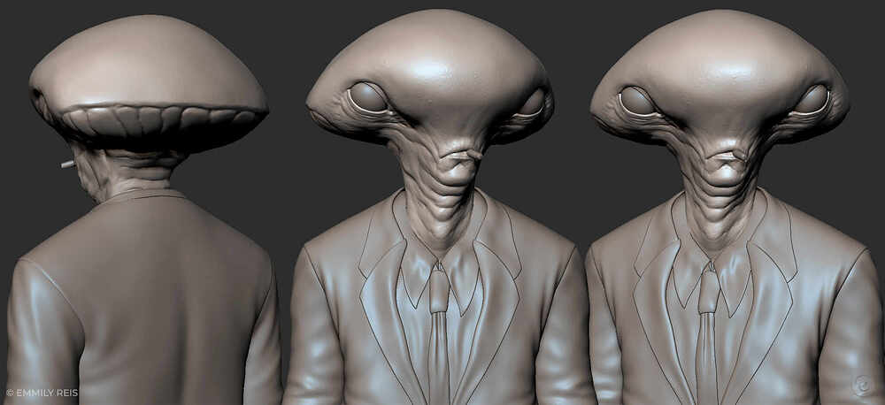 Print Zbrush Modeling