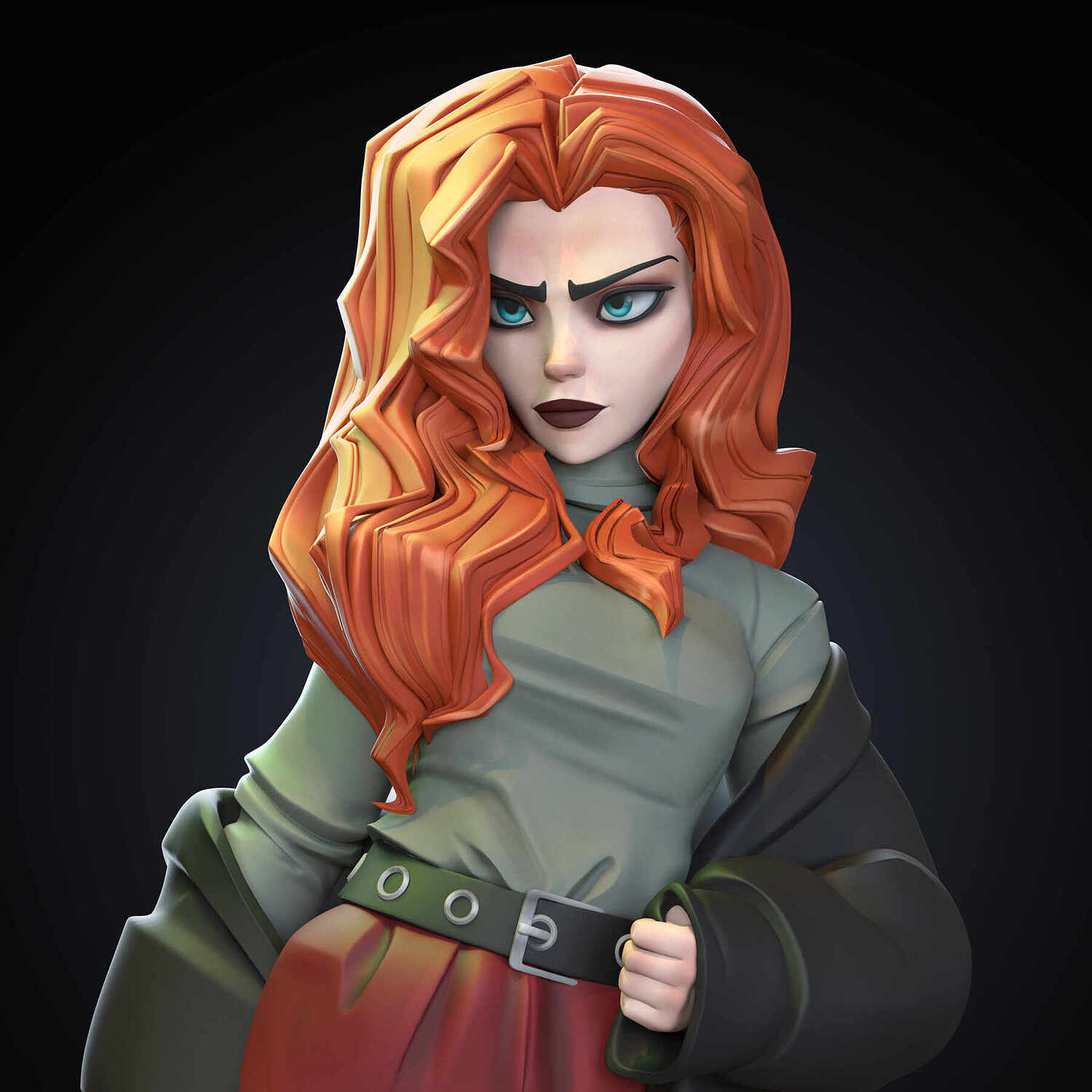 red-hair-zbrushcentral