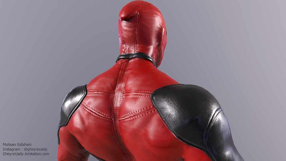 Deadpool Stylized_Marmoset_GheyreUady_4PS1