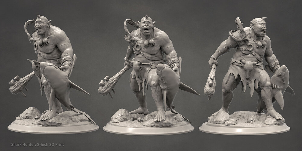 SharkHunter3Dprint