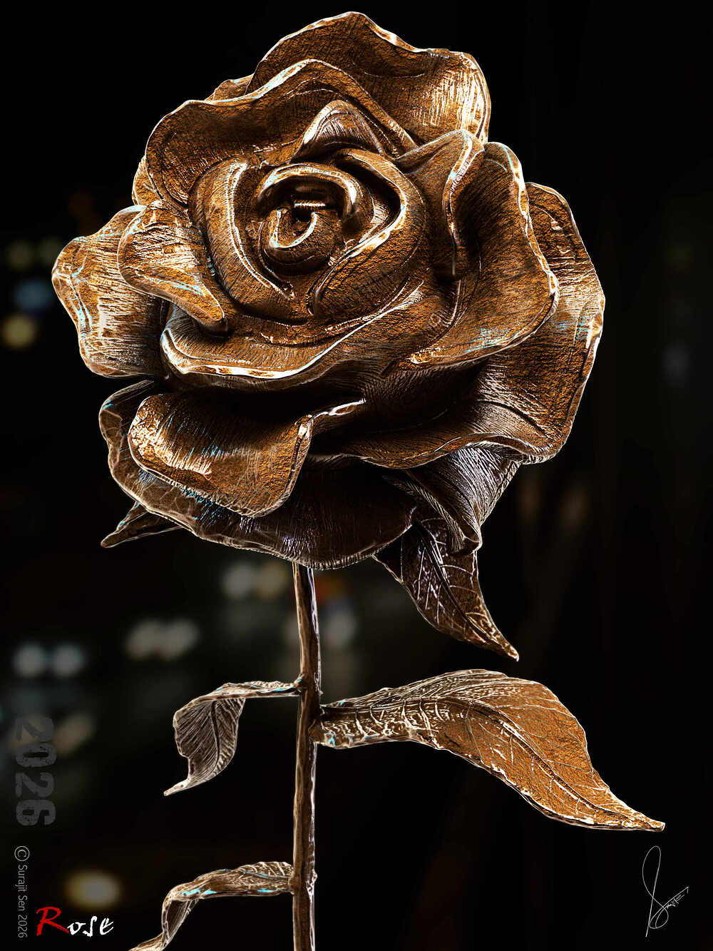 Rose_Digital_Sculpture_SurajitSen_Feb2026
