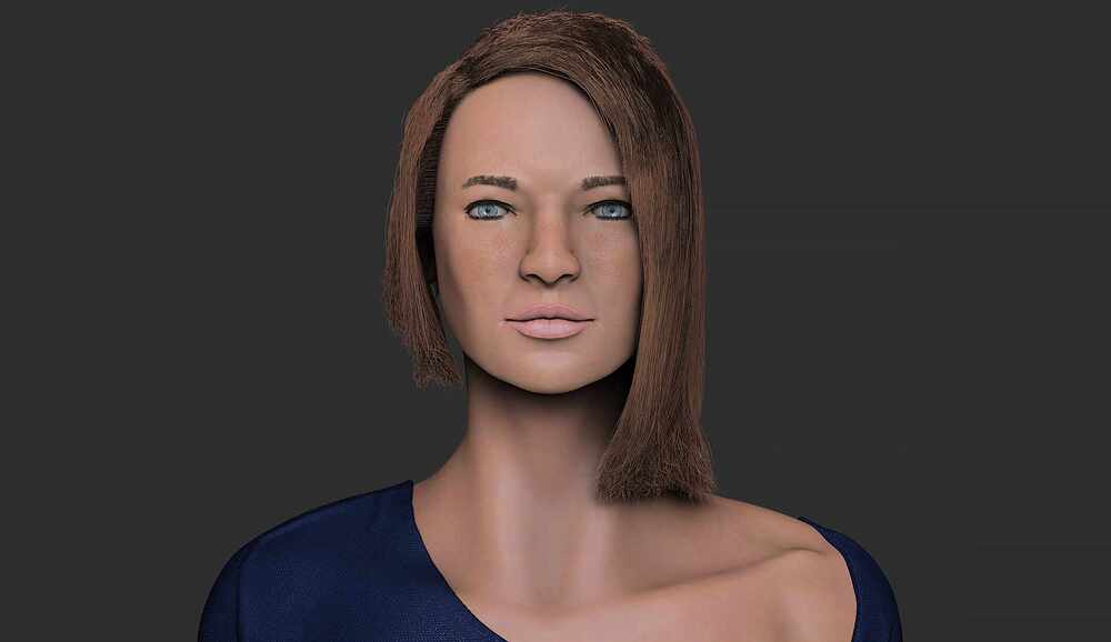 Female Portrait End Render