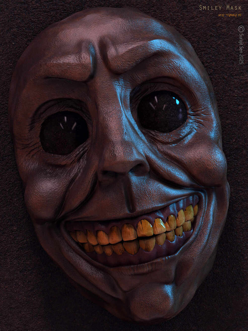 Smiley_Mask_Digital_Sculpture_SurajitSen_March2025