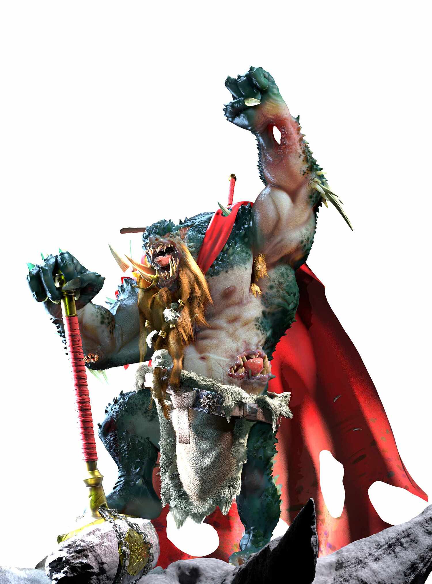 Throgg The Troll King ZBrushCentral