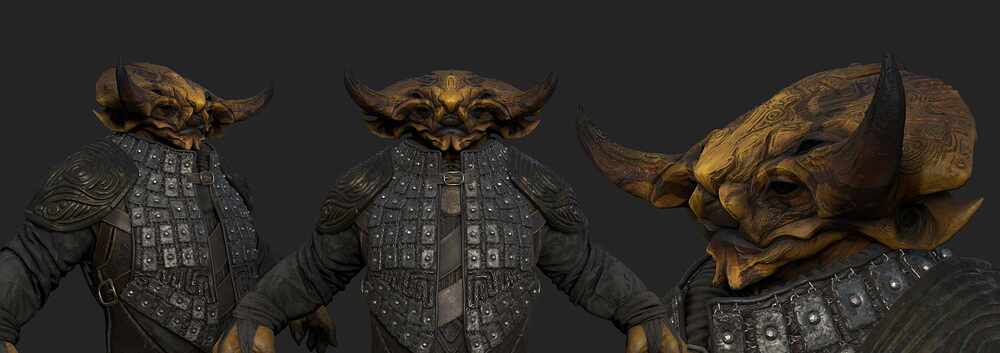 creature texture wip