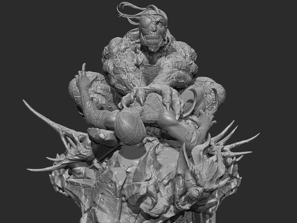 WingedVenom_Gray_ZBrush_12
