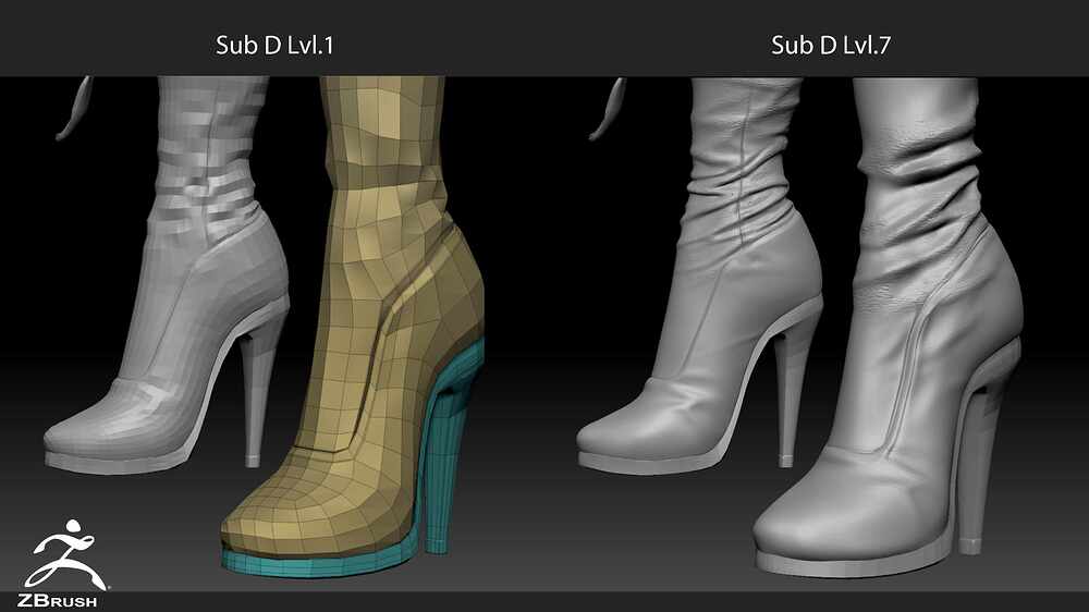 zbrush boots
