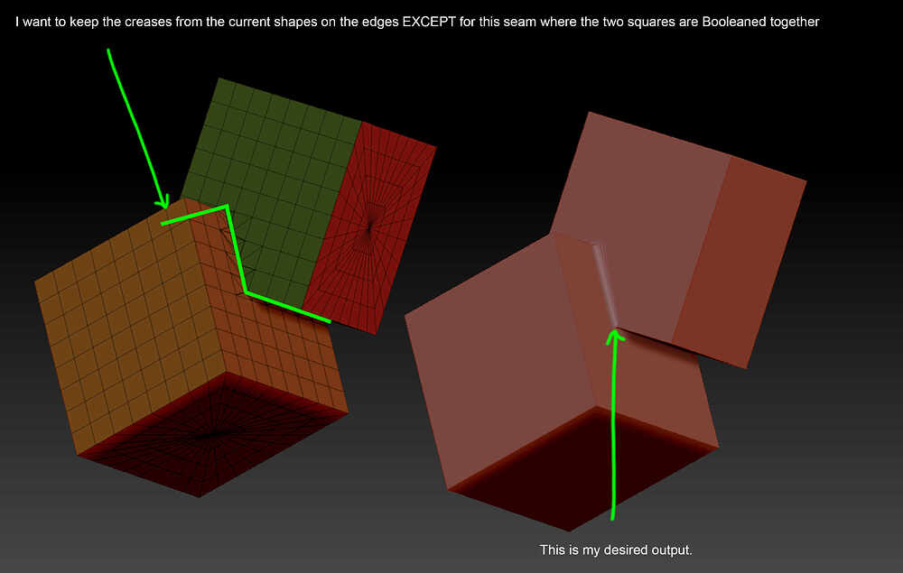 Test Creasing Sample