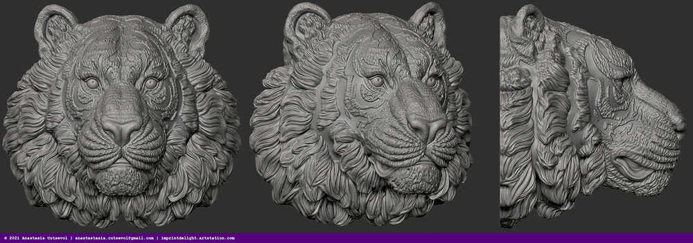 tiger_head_sculpt
