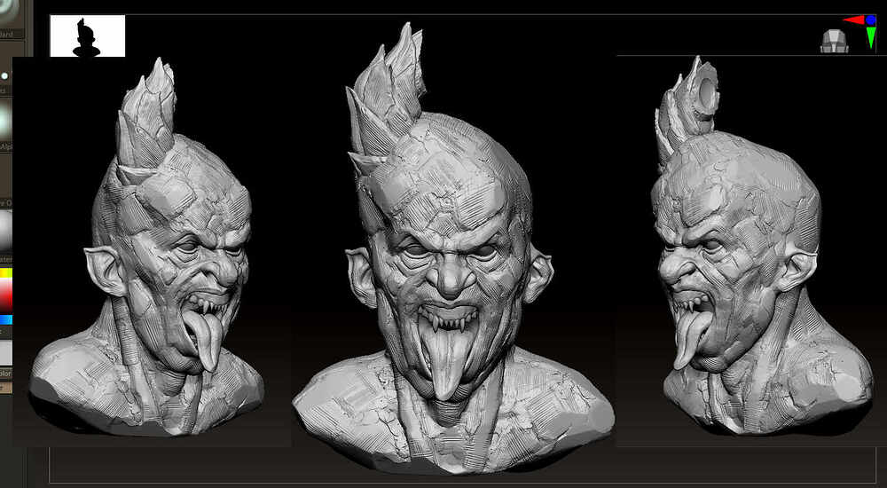 Oxkin_Creature_Digital_Sculpture_SurajitSen_Oct2024 _WIP