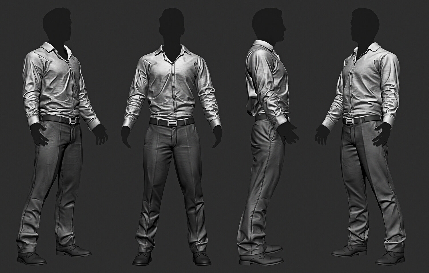 Cloth Study (Male) - ZBrushCentral
