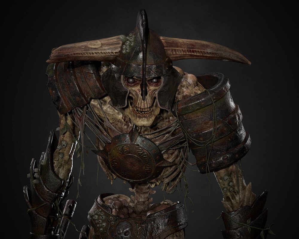 Nitish_kawalia_Undead Warrior_Front_Closeup_1